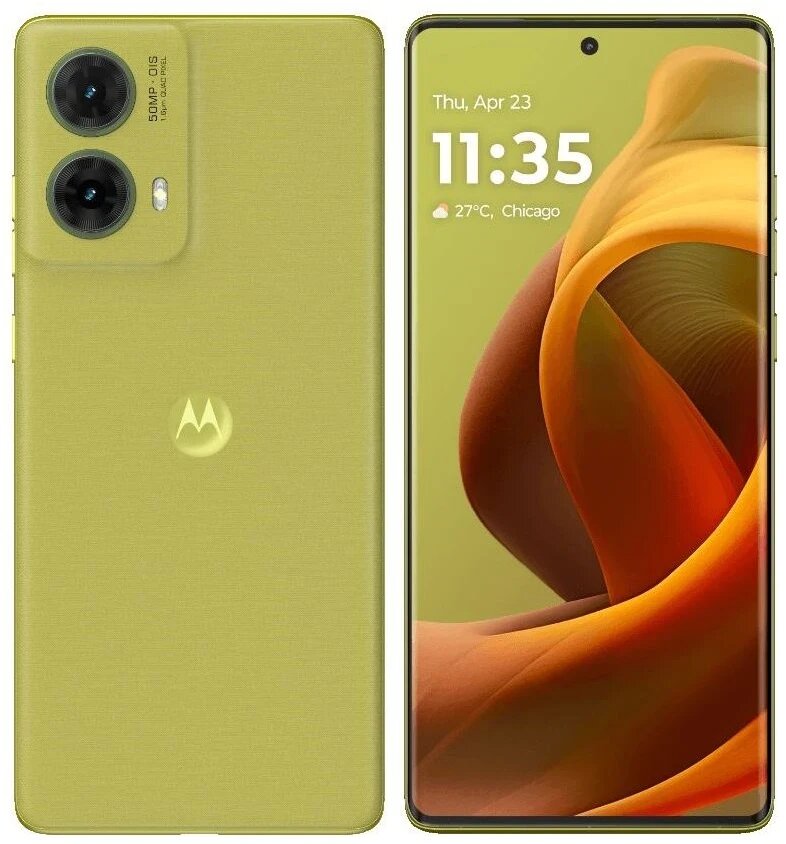 6.67" Смартфон Motorola Moto G85, POLED, 5G, 12/256 ГБ зеленый