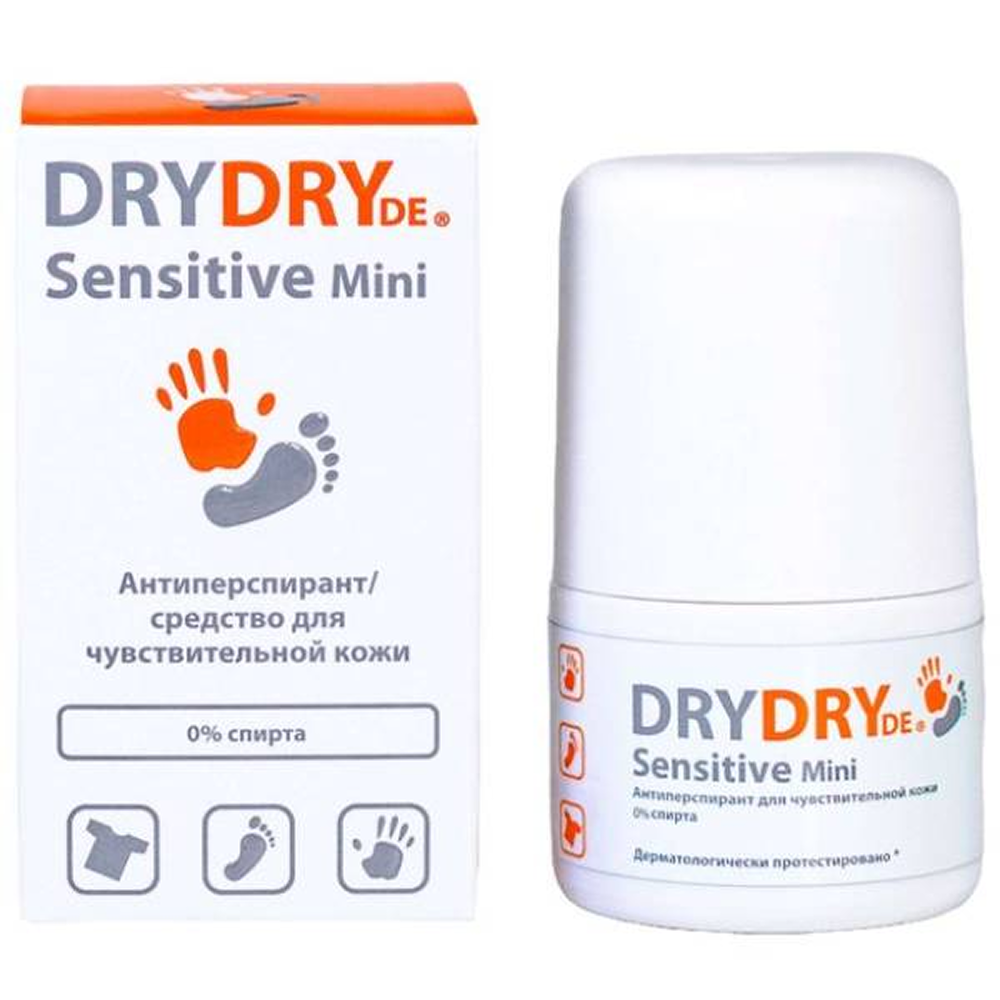 Dry Dry Антиперспирант для чувствительной кожи / Drydry de sensitive mini, 20 мл