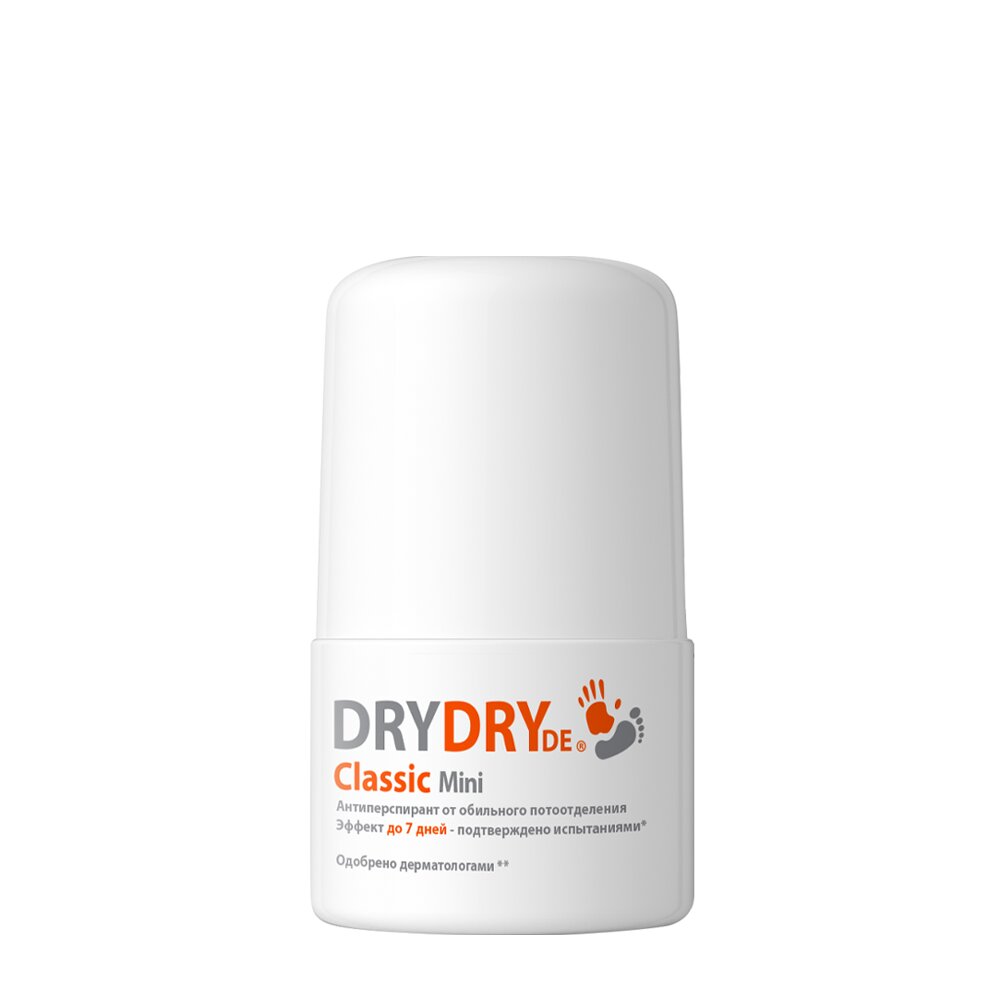 Картинки Антиперспирант длительного действия / DryDry De Classic mini Roll On 20 мл