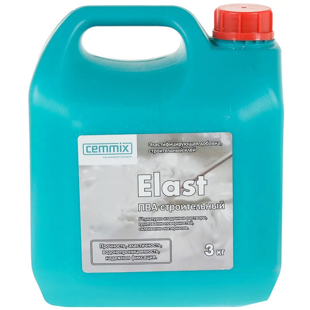 Клей ПВА строительный Elast 3 кг