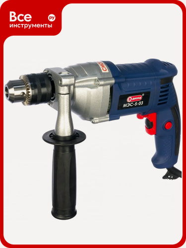 Изображение товара Безударная дрель диолд МЭС-5-03 10011050 с реверсом, регулируемыми оборотами, ключевой