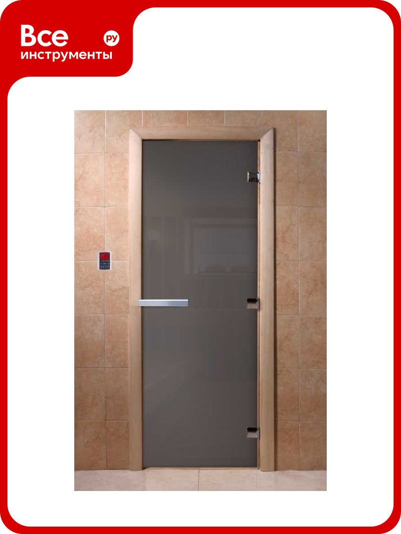 Дверь DoorWood  Графит  200x80 DW02679