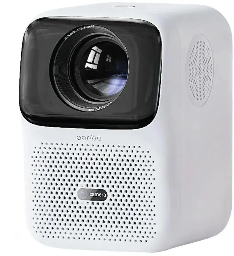 Портативный проектор WANBO T4, белый, Wi-Fi