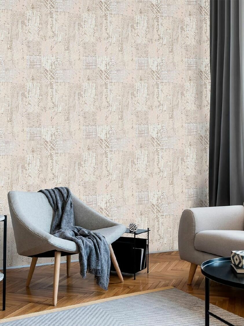 Обои Elysium виниловые на флизелиновой основе коллекция Нептун артикул Е500100 1.06м х 10.05м