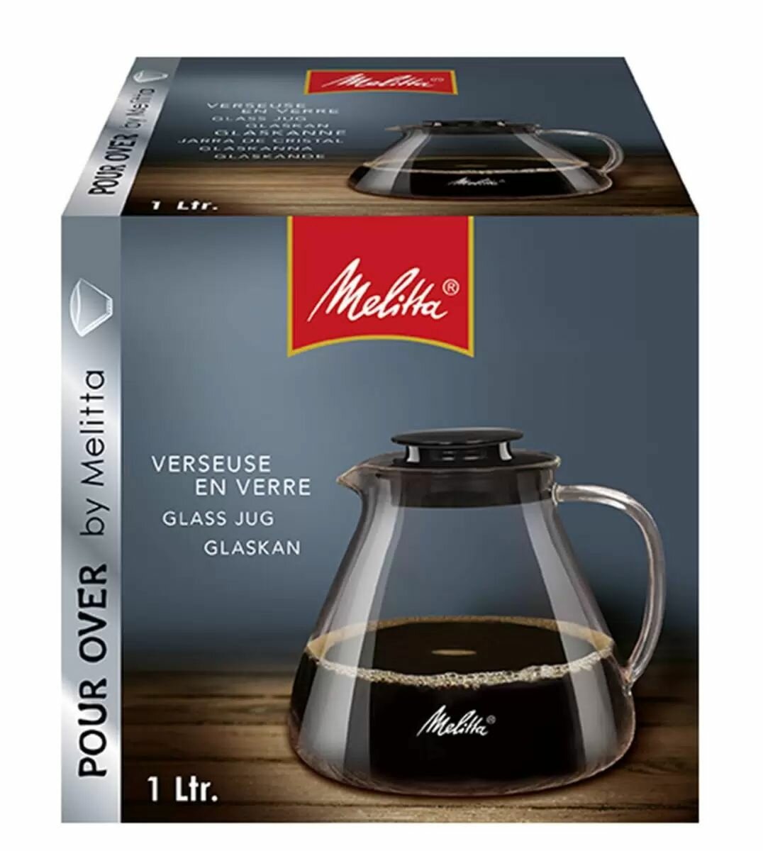 Стеклянный графин Pour Over сервировочный jug 1литр — фото 1