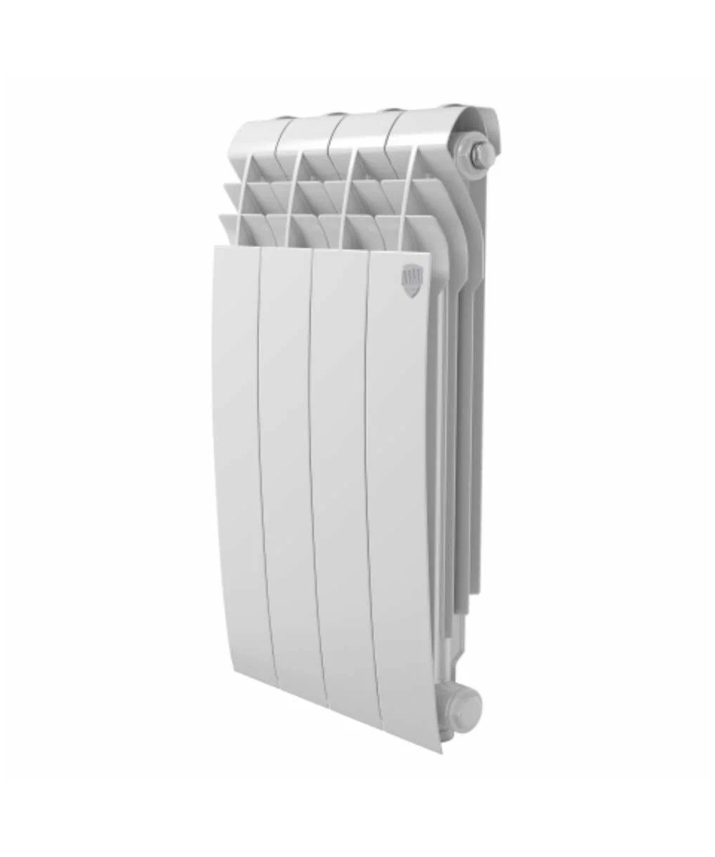 Радиатор Royal Thermo Biliner Alum 500 4 секции боковое подключение белый