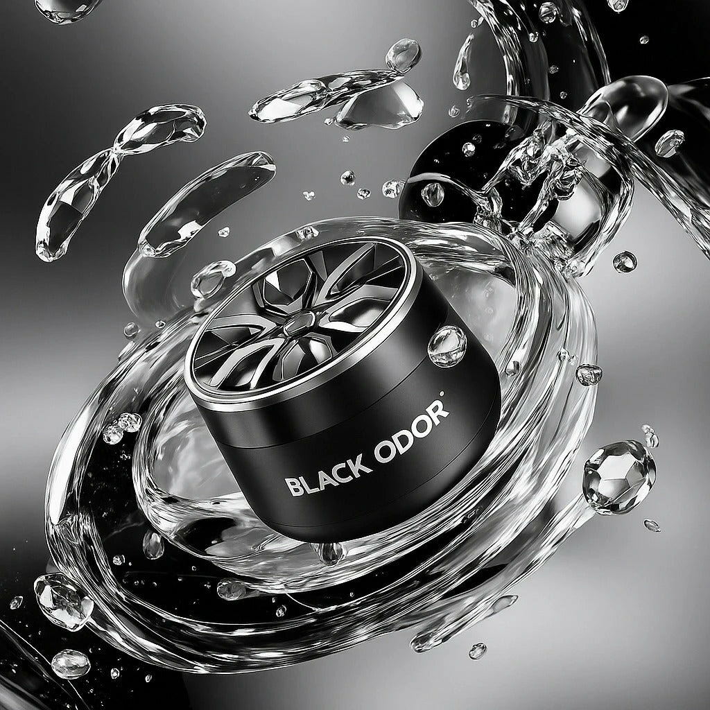 Освежитель воздуха Black Odor BO-01 Premium Class, 360°, автомобильный, черный — фото 1