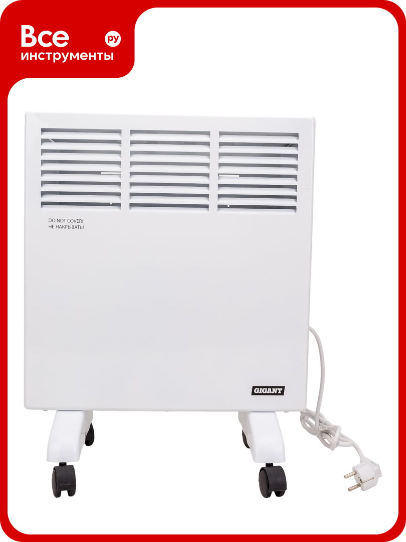 Электрический конвектор СНG-1000MT/1 кВт Gigant CHG-1MT