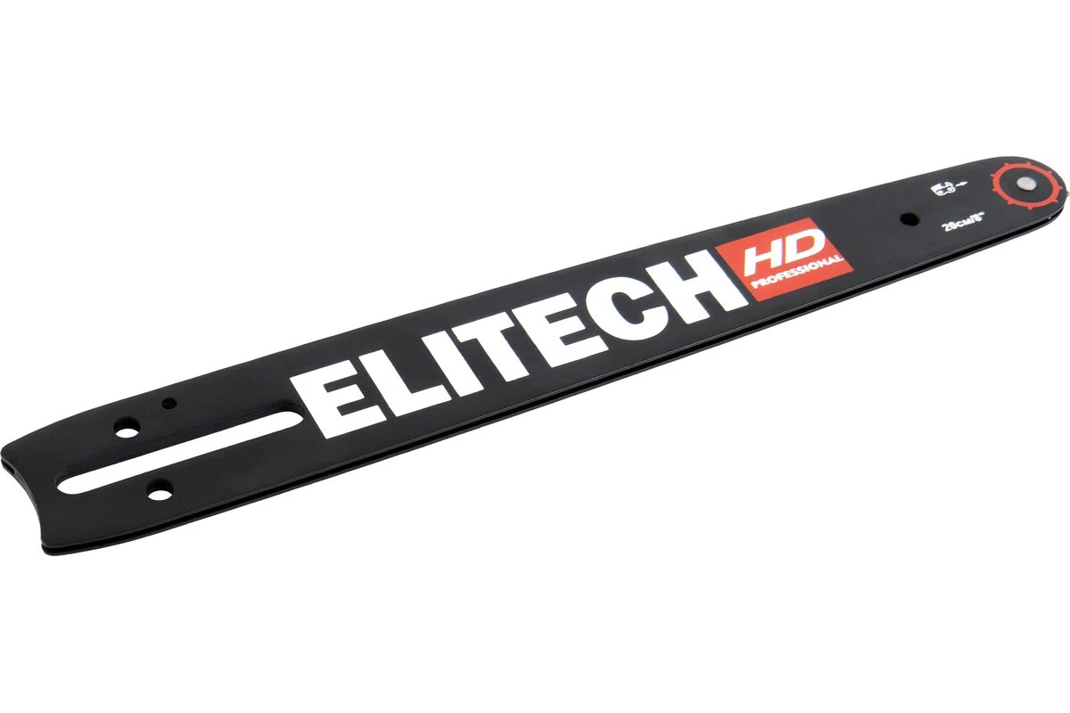 Изображение Elitech Пильная шина 8/20см, шаг-1/4, паз-1,1мм,44хв 0809.024600 HD 209352