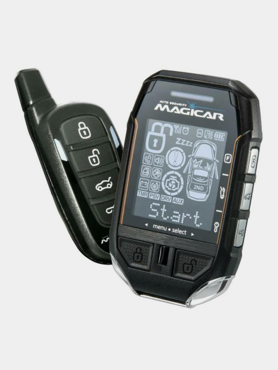 Автосигнализация DOMINANT D908S, двусторонняя связь, блокировка двигателя, дистанционный запуск — фото 1