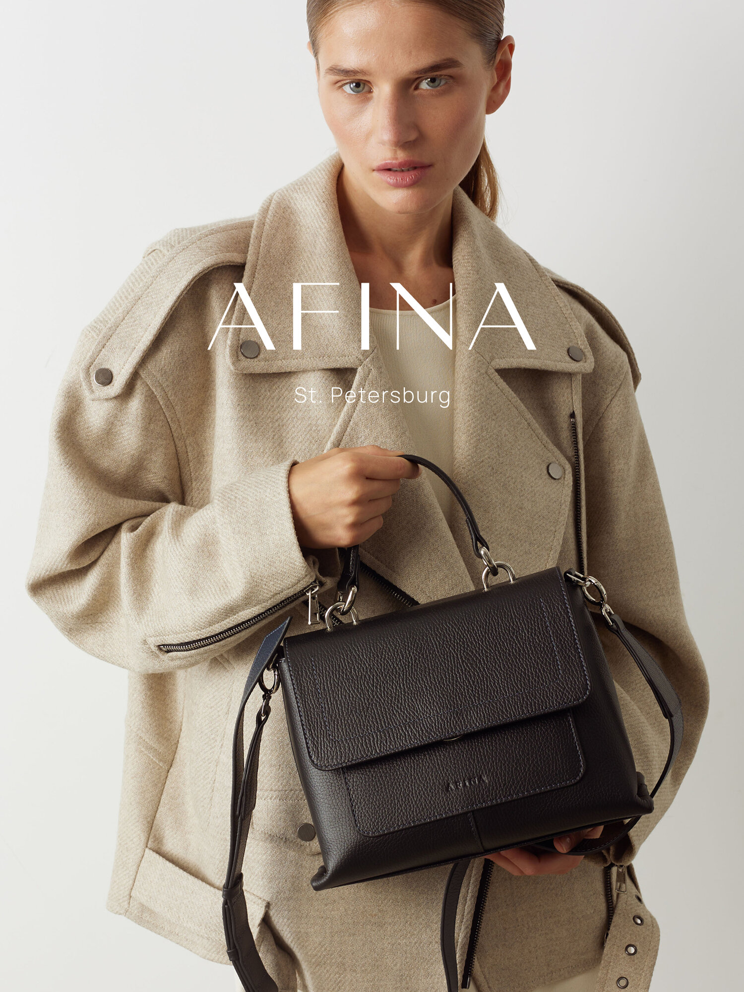 Сумка сэтчел Afina