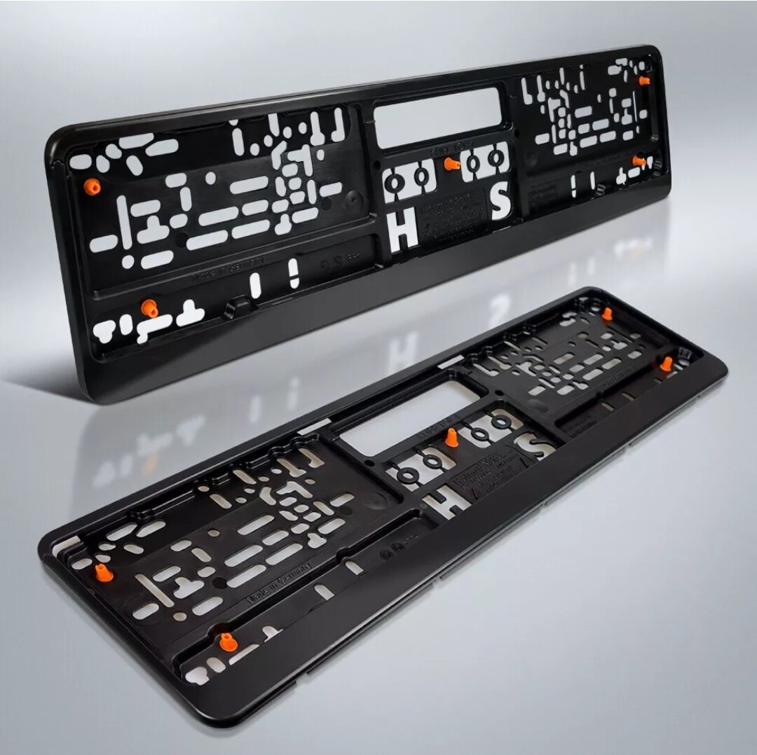 Рамка для номера автомобиля Helmut Seitz Klipp Top 4 2 шт антивибрация премиум