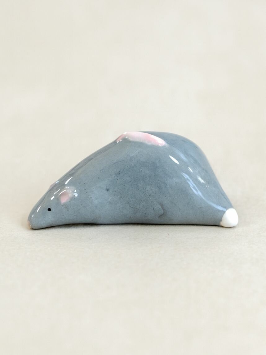 Фарфоровая крыска в ассортименте, 2 см — фото 1