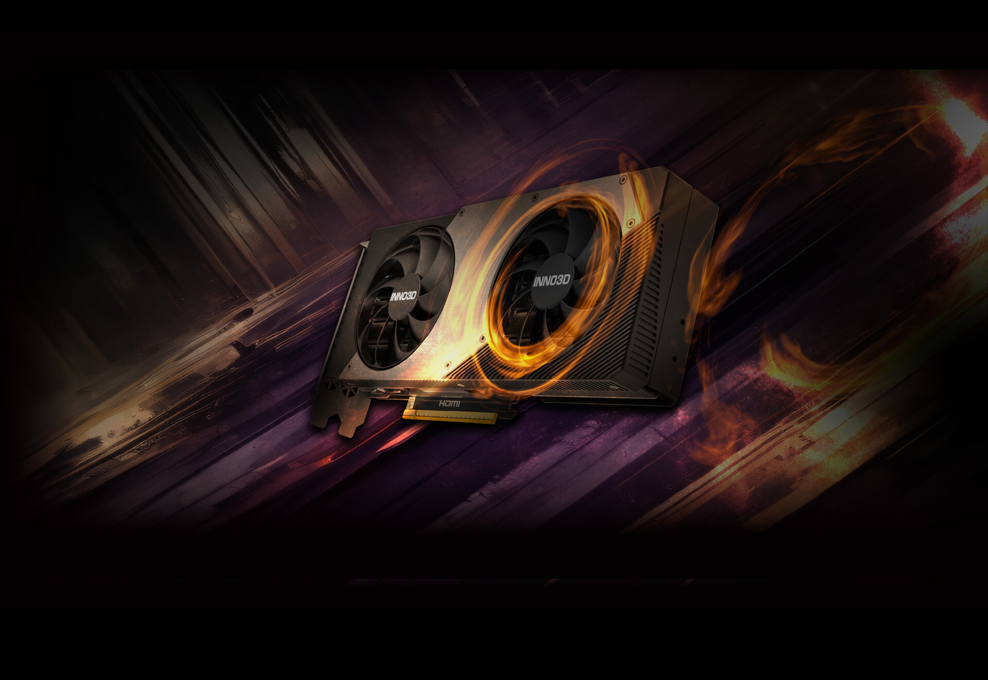 Видеокарта Inno3D - 12GB GeForce RTX5070 TWIN X2 GDDR7 192bit