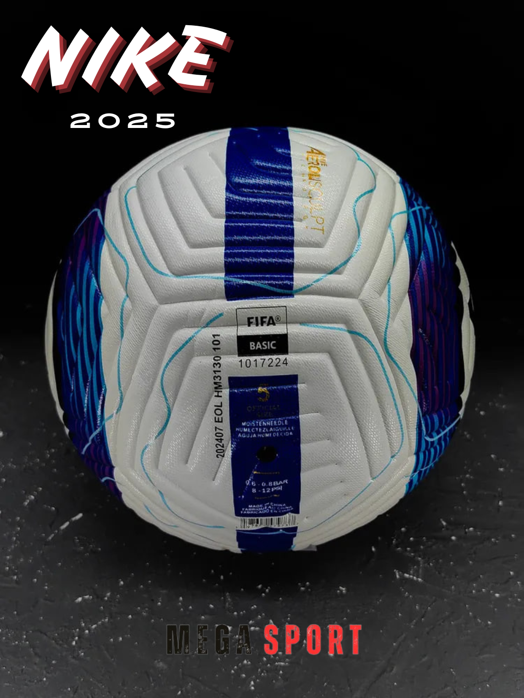 Мяч футбольный, размер 5, для игры на траве/искусственном покрытии, тренировочный — фото 1