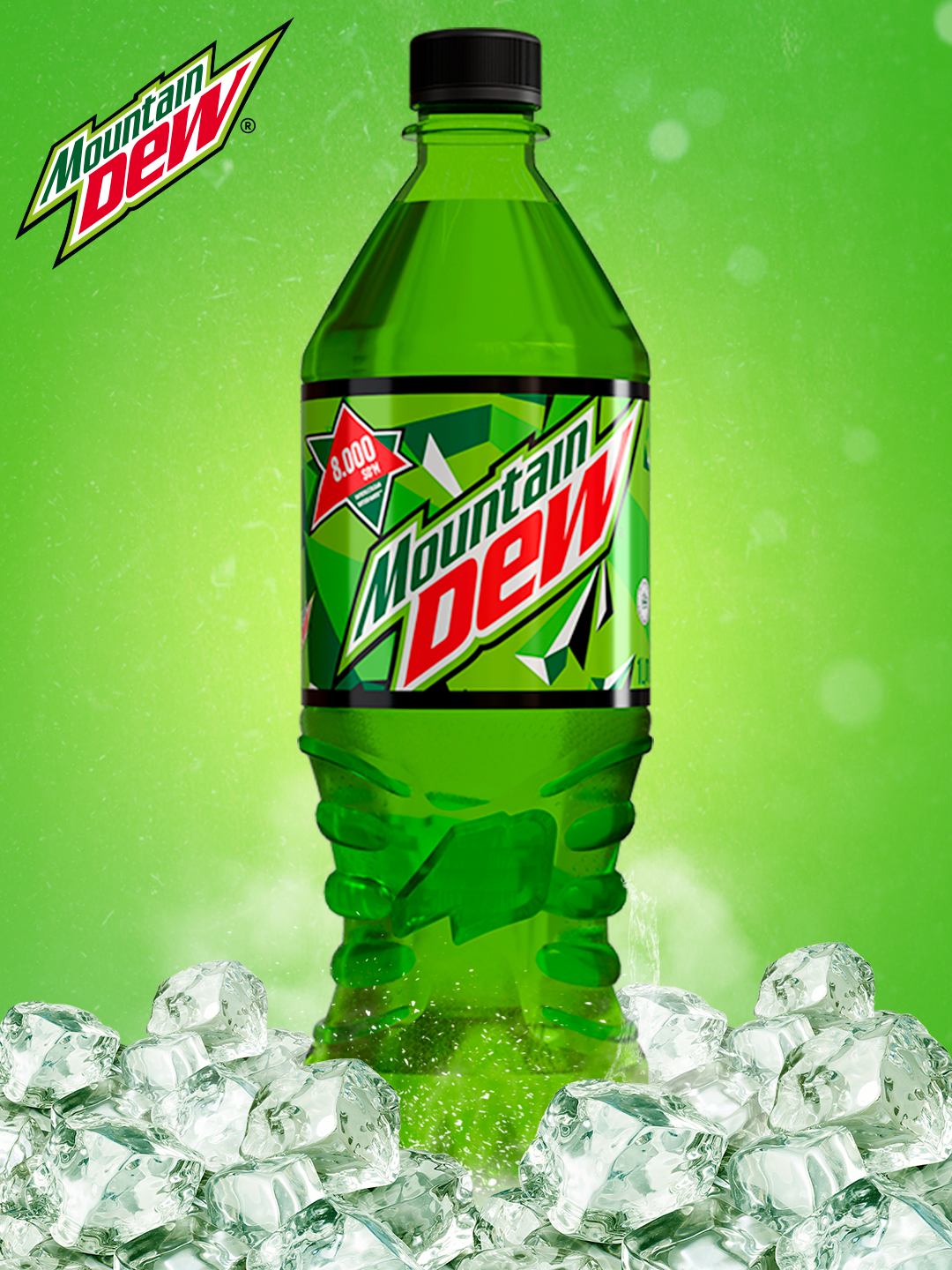 "Mountain Dew"-1 л, 1 шт