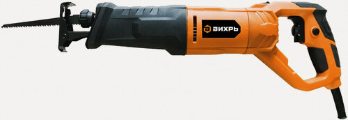 Изображение товара Ножовка Вихрь ПС-900Э, для дерева, металла, пластика, оранжевая, черная