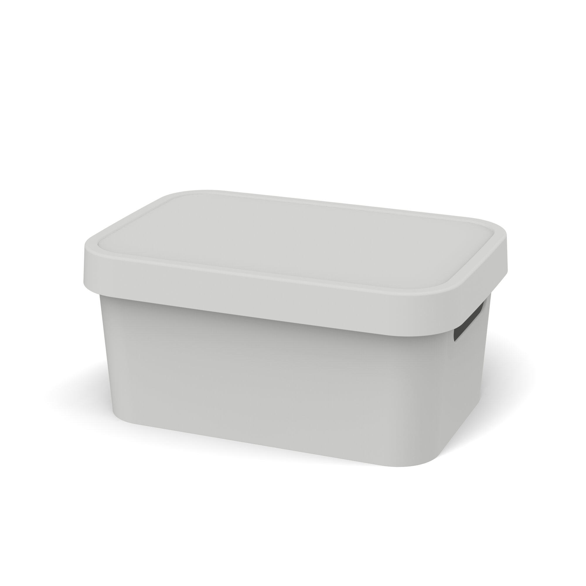 Ящик для /хранения 45Л FOLK FOLK светло-серый