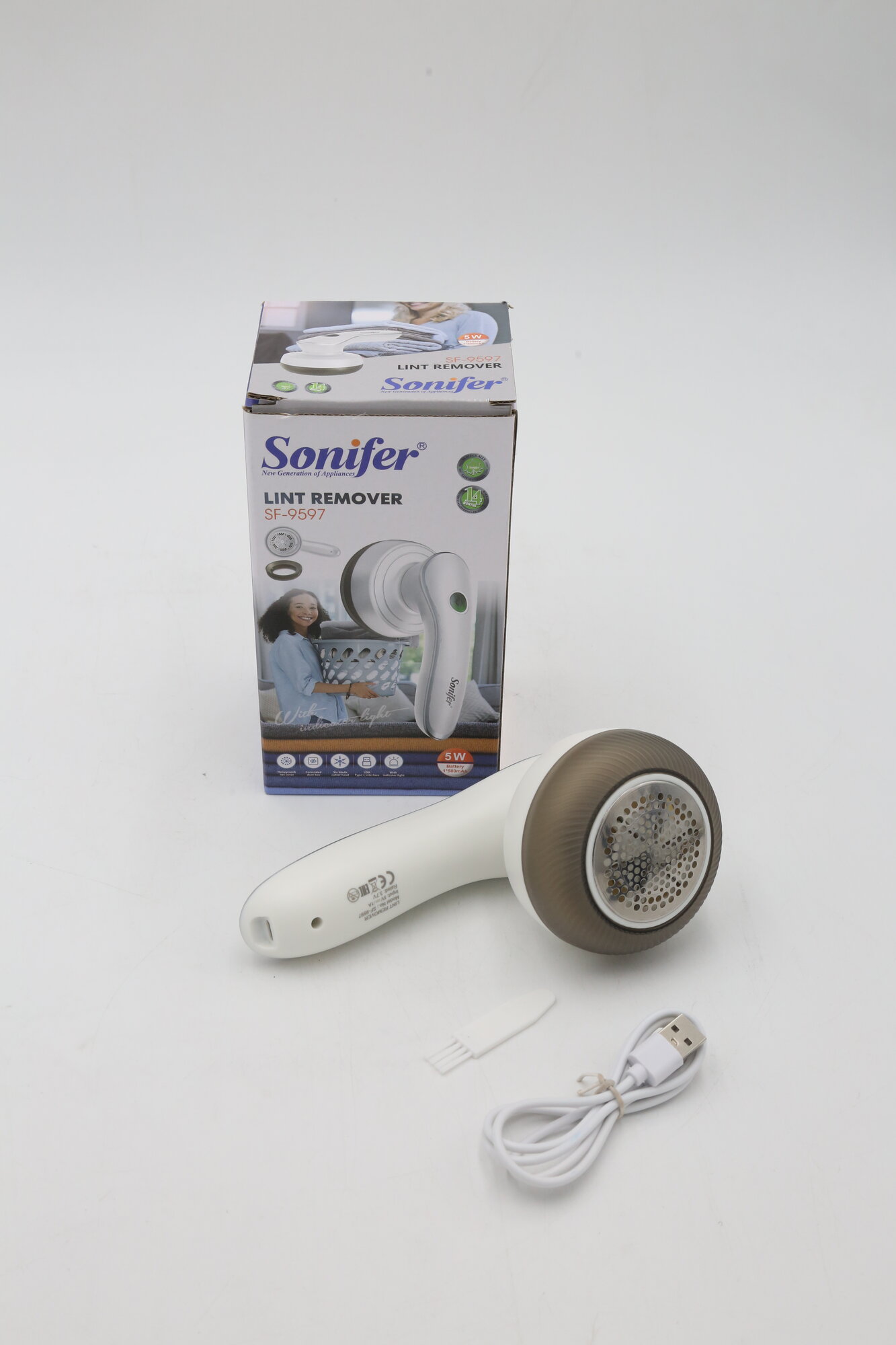 Машинка против катышек SONIFER SF-9597 1шт 1х60