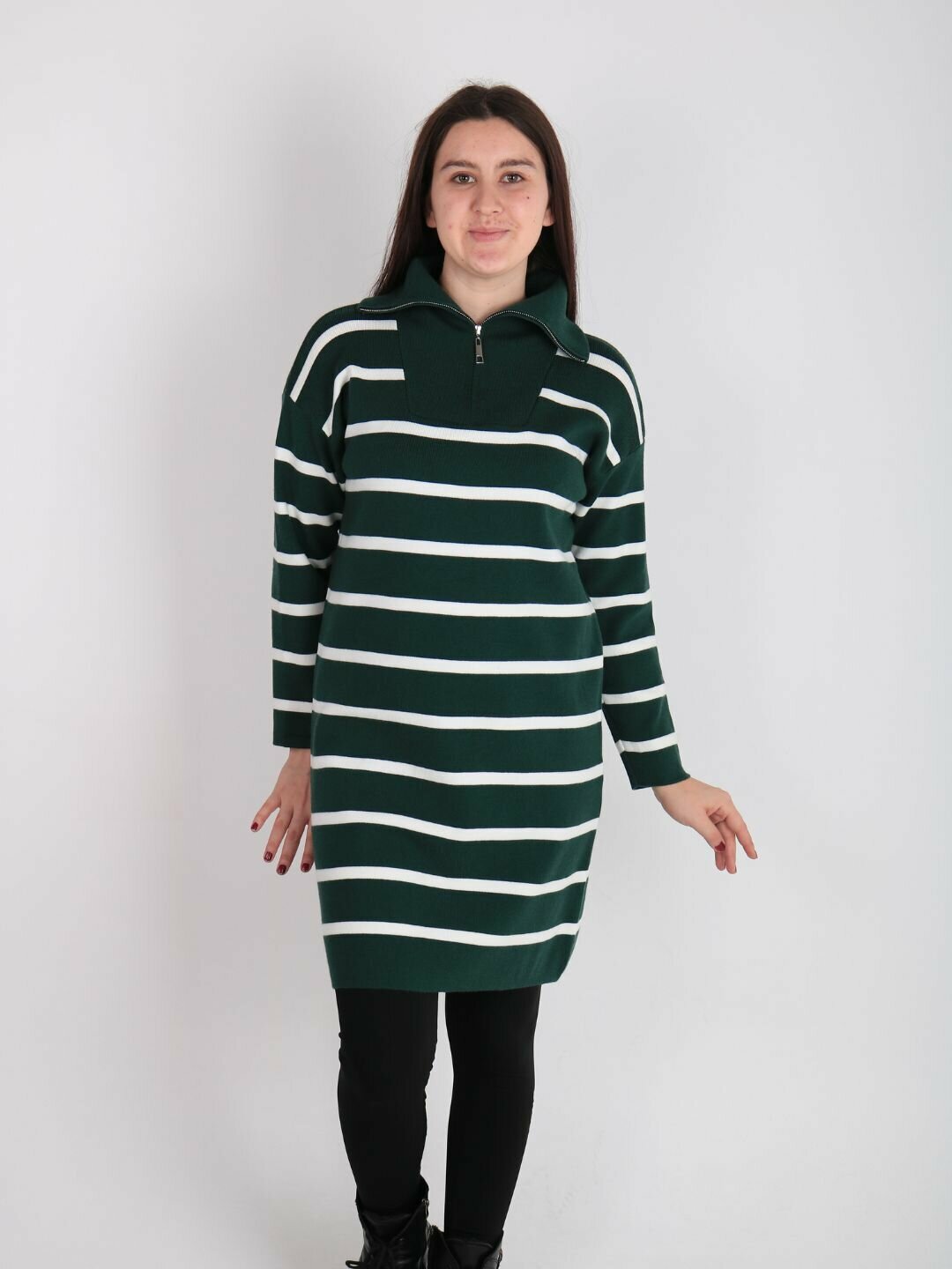 Туника, 1 шт., размер OneSize, зелёный — фото 1