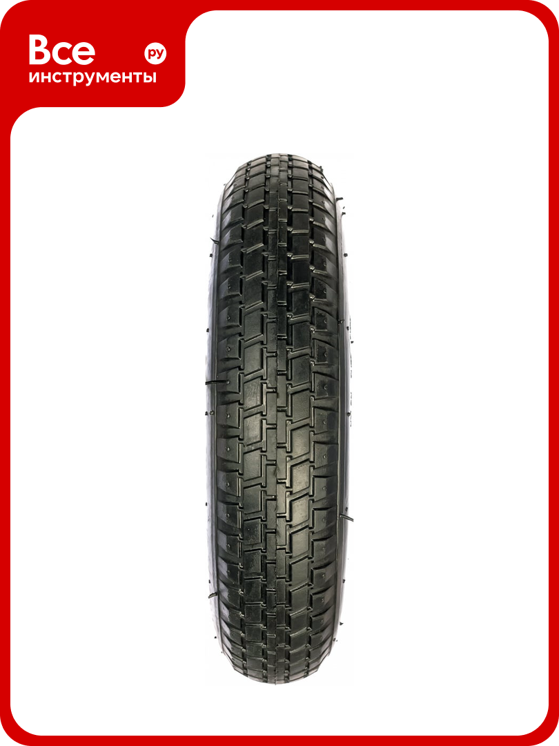 Пневматическое колесо PALISAD 4.80/4.00-8 D380мм подш. внут. диам. 20мм длина оси 90мм 68948