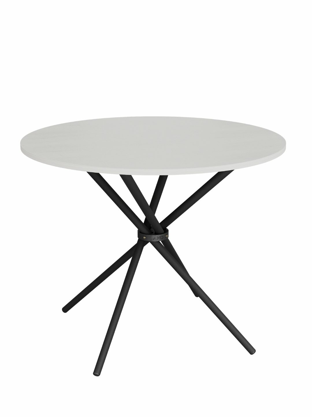 Стол кухонный AIKO Olivia Egger, деревянный, круглый, 90*90*75 см — фото 1