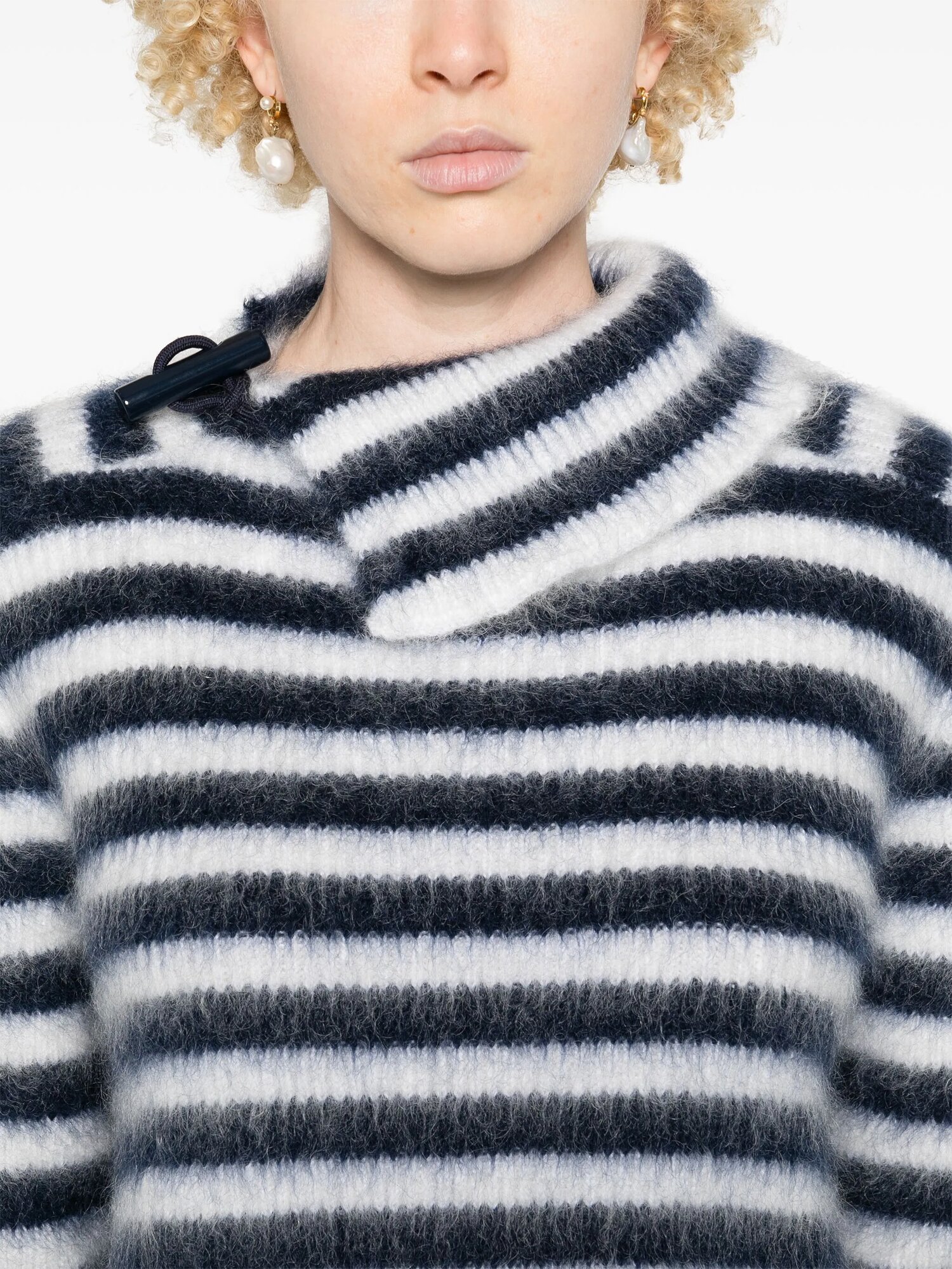 Джемпер Jacquemus Le Pull Marina, размер 40 FR, синий — фото 1