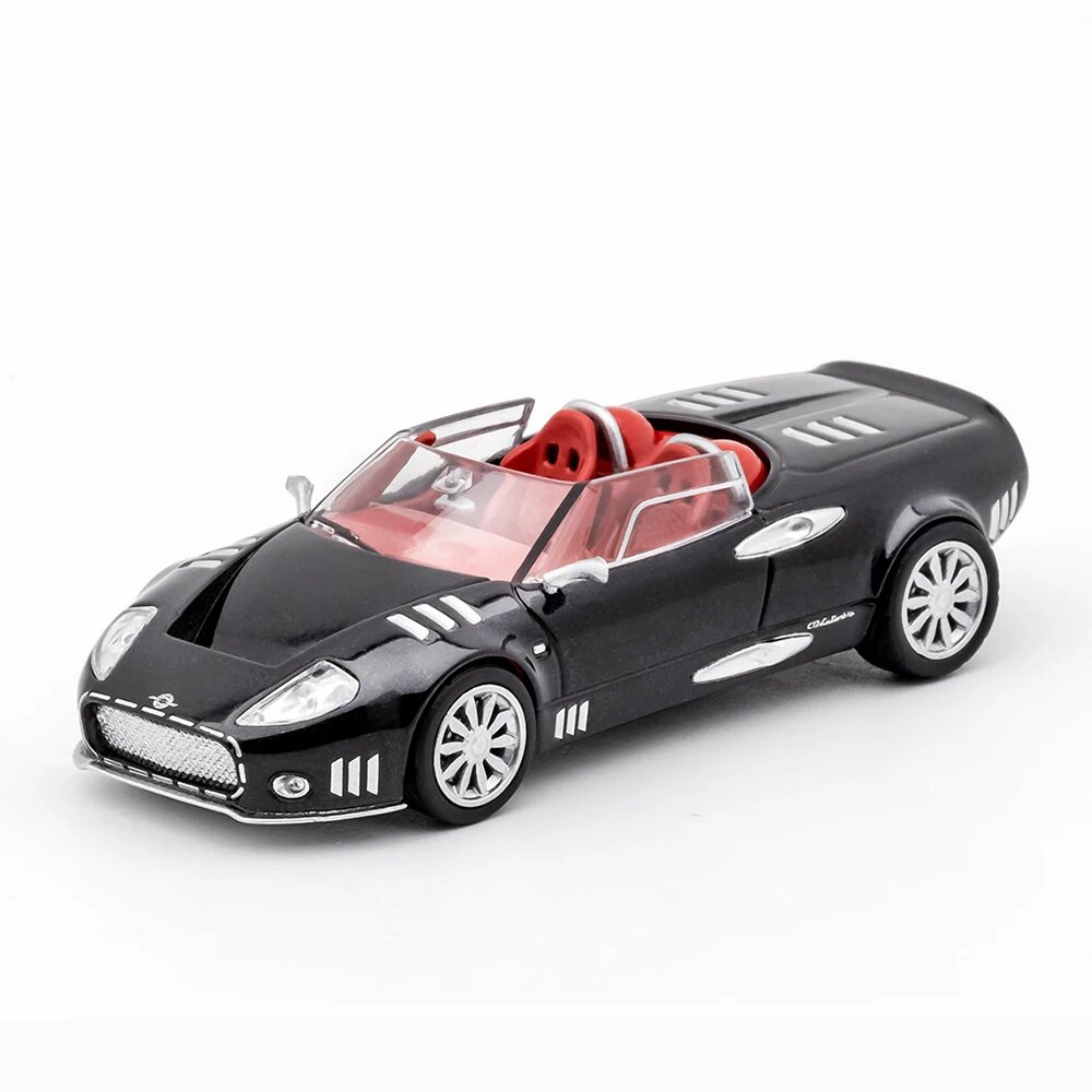DCT 1/64 Spyker C12 Литая Под Давлением Модель Спортивного Автомобиля, Винтажный JDM, Прессованная Сталь