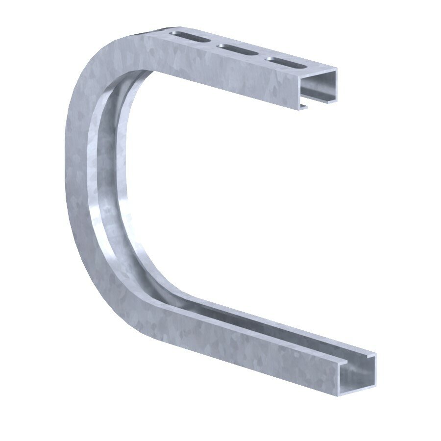 Консоль настенно-потолочная KNCP С-образная плавная 100 (15) PRO-Montag CM77004