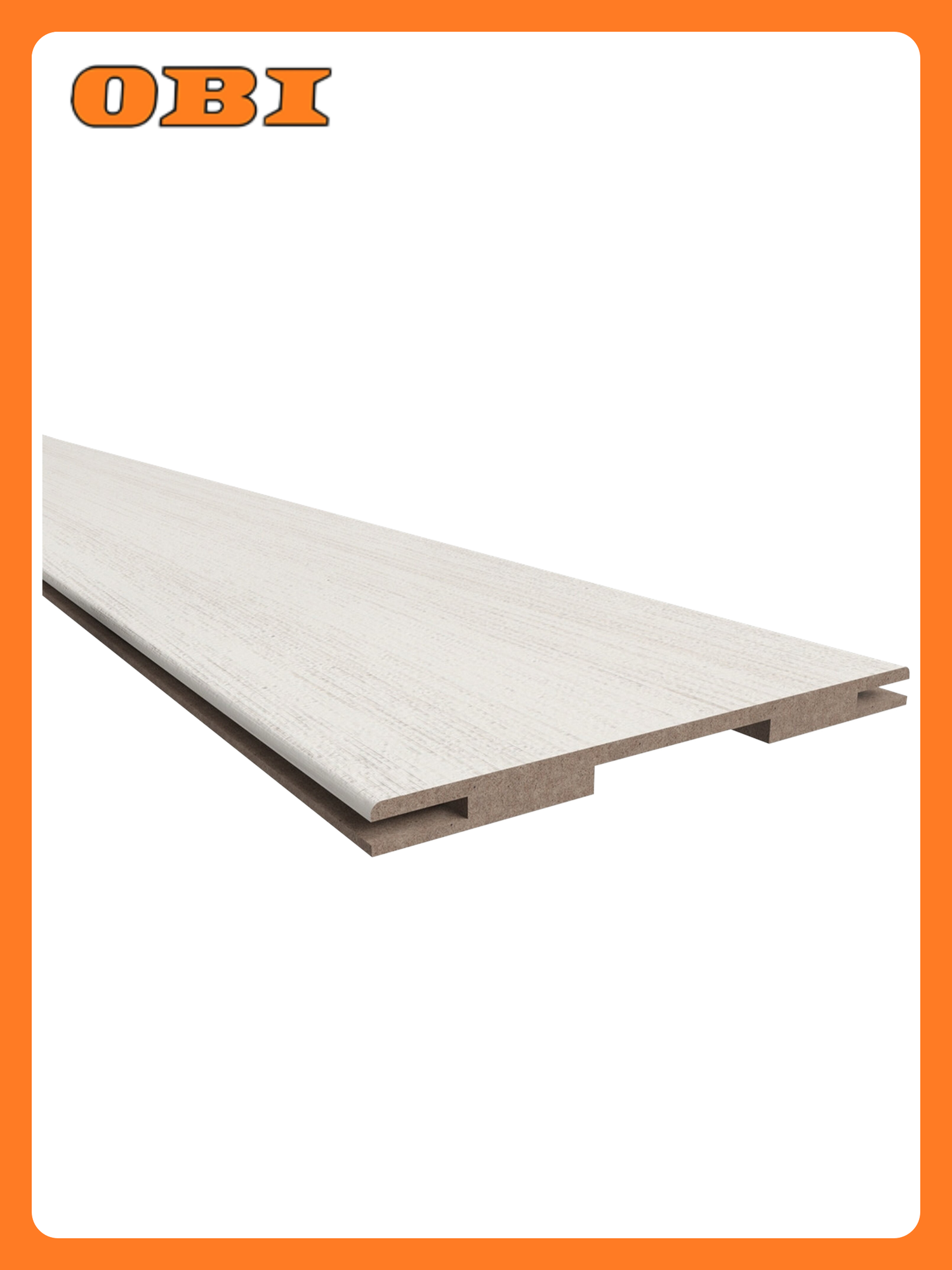 Дверной добор Глатум телескопический Дуб беленый 150х2100 мм 1 шт