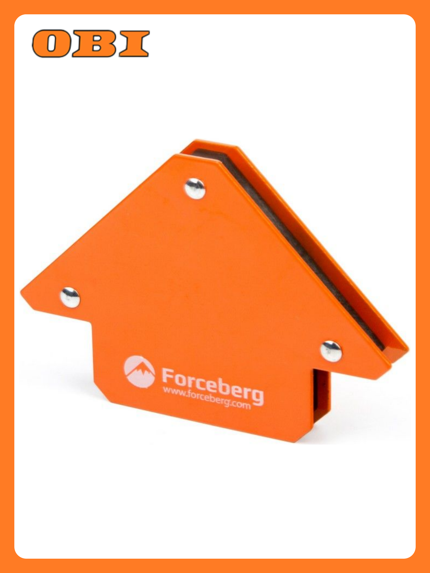 Магнитный уголок для сварки для 3 углов Forceberg усилие до 11 кг