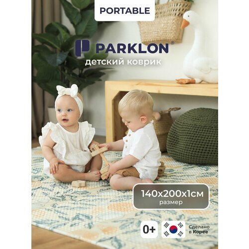 фото Портативный коврик parklon portable 140x200x0,8см, солнечный лимончик