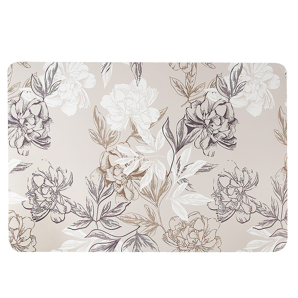 Салфетки на стол сервировочные набор 4 шт. 43х28см, цветы, Nouvelle