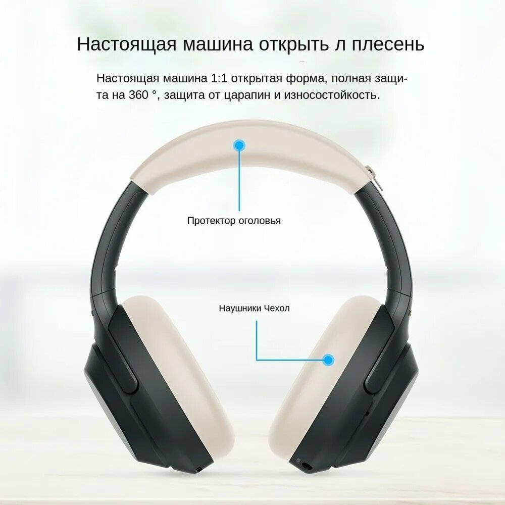 Амбушюры и накладка, оголовье для Sony ULT WEAR WH-ULT900N/WH-1000XM3/XM4