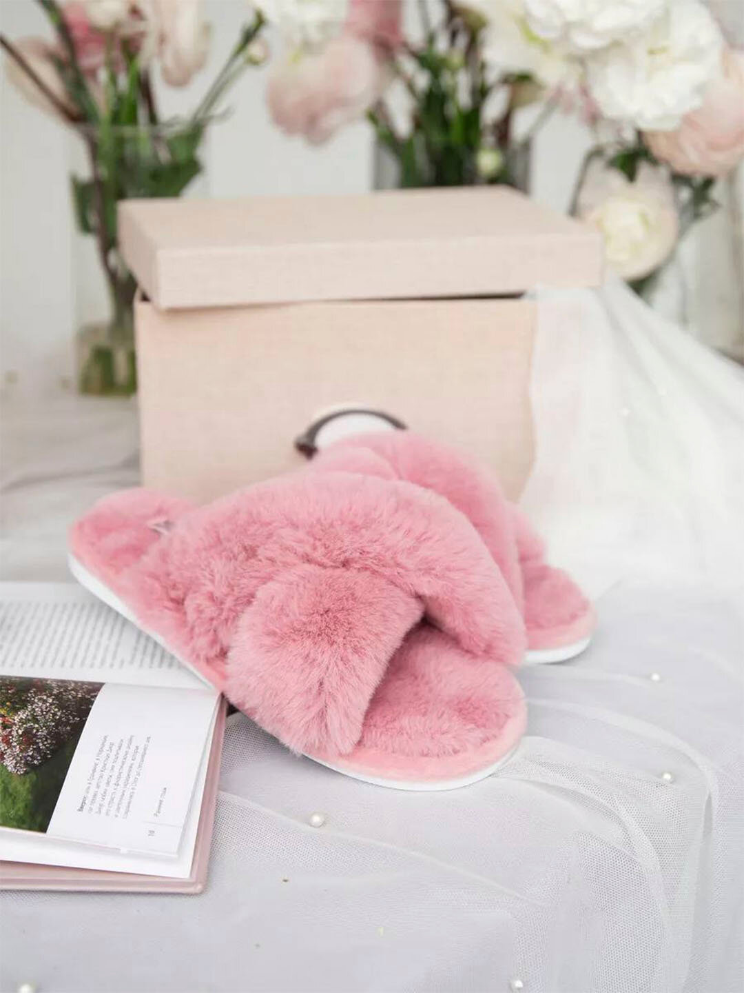 Тапочки 40-41, размер 40-41, pink — фото 1