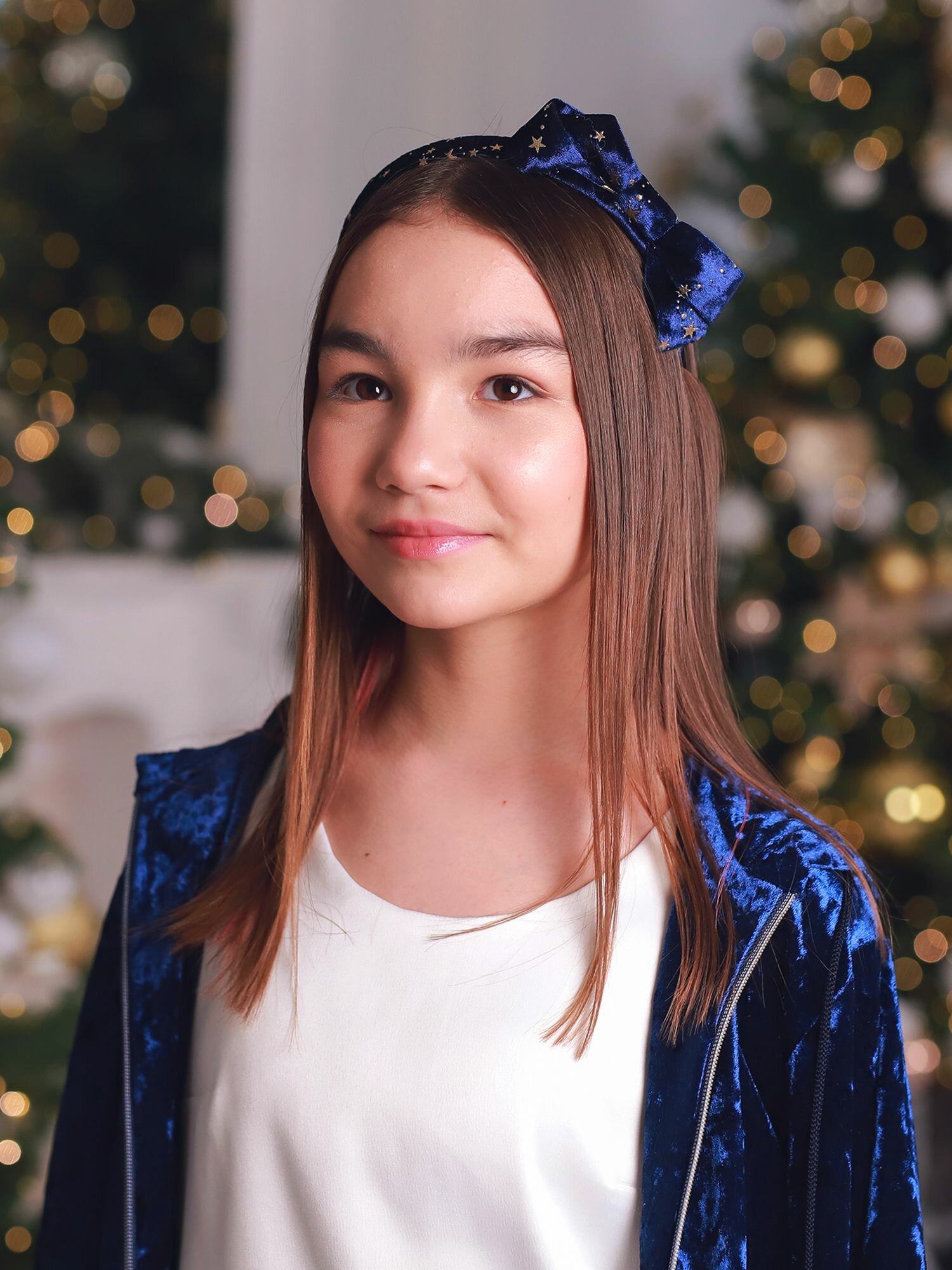 Ободок Андерсен для девочки Ночь перед Рождеством — фото 1