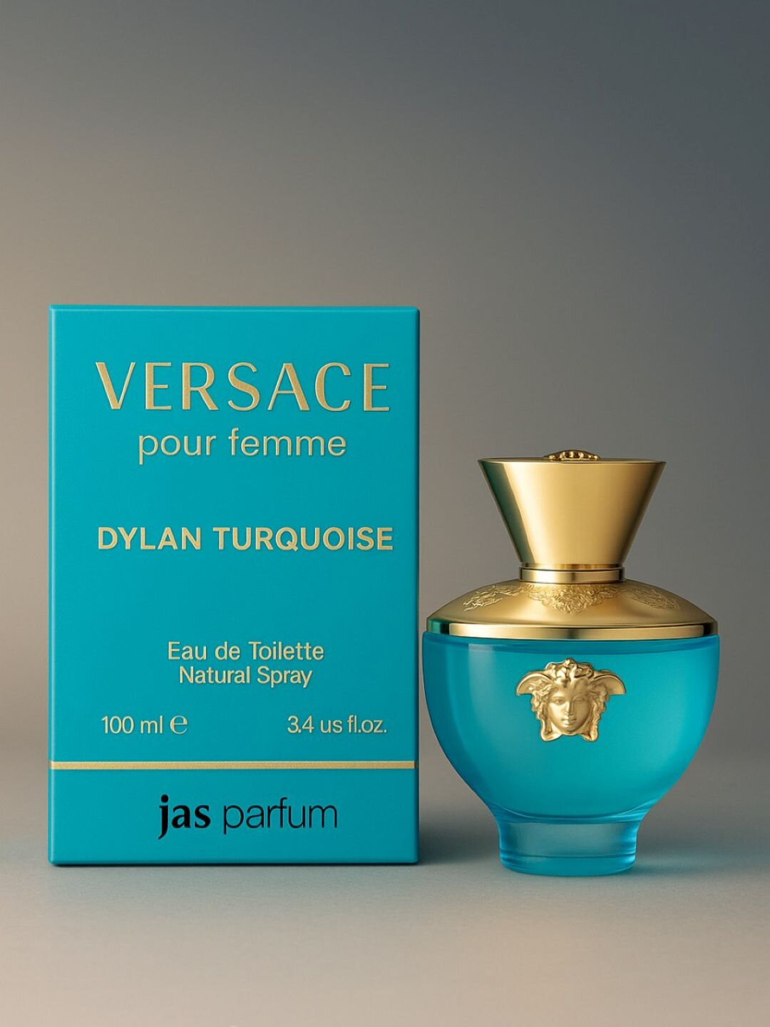 Парфюмированная вода для женщин Versace Dylan Turquoise 100 мл, Италия