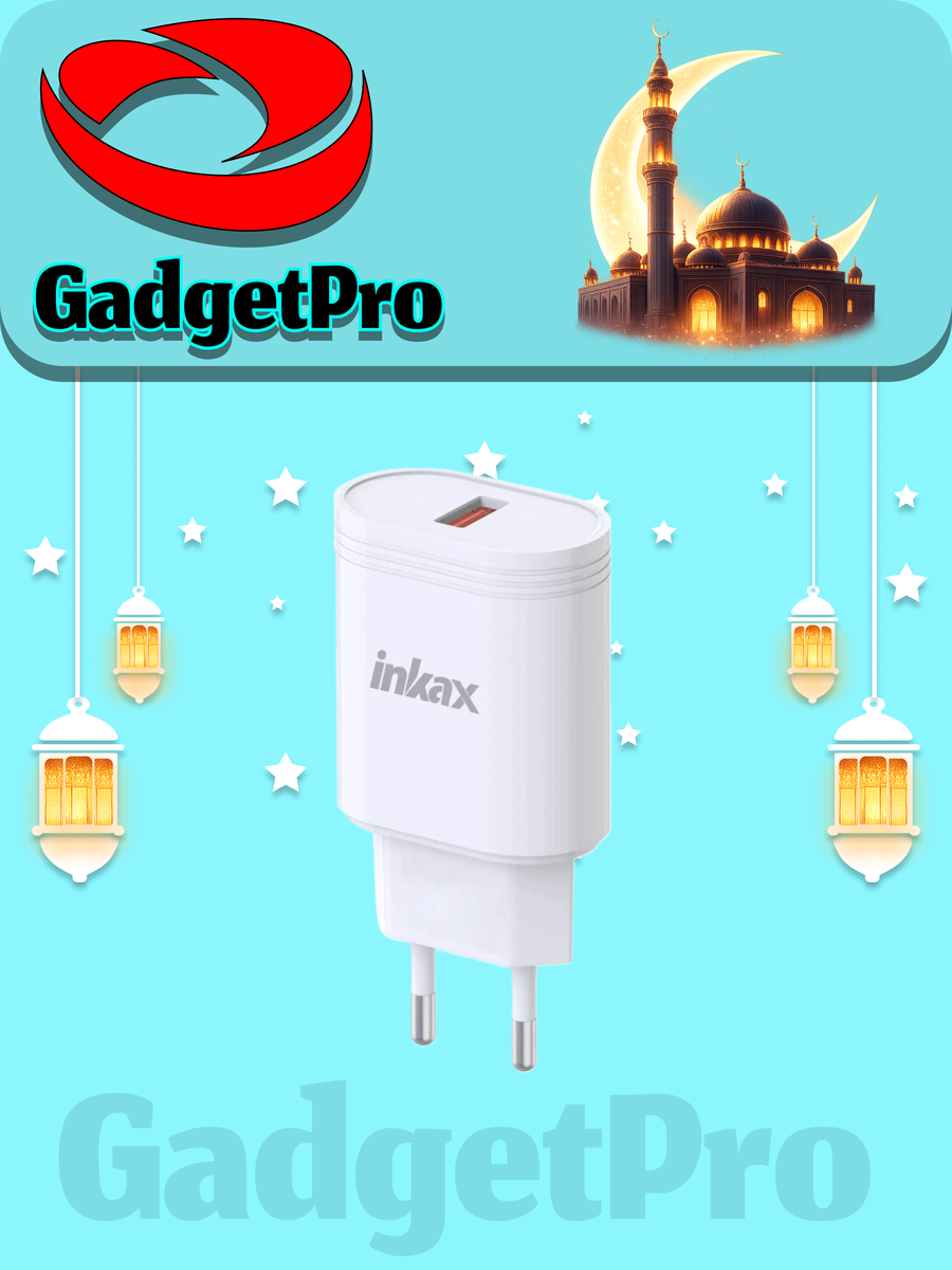 Сетевое зарядное устройство Inkax Y03 20W с кабелем micro : быстрая зарядка, современный дизайн, надежное качество.