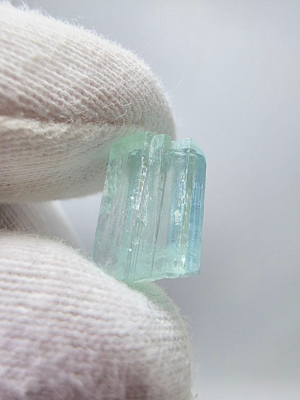 Аквамарин 14 мм, 1.28 г — фото 1