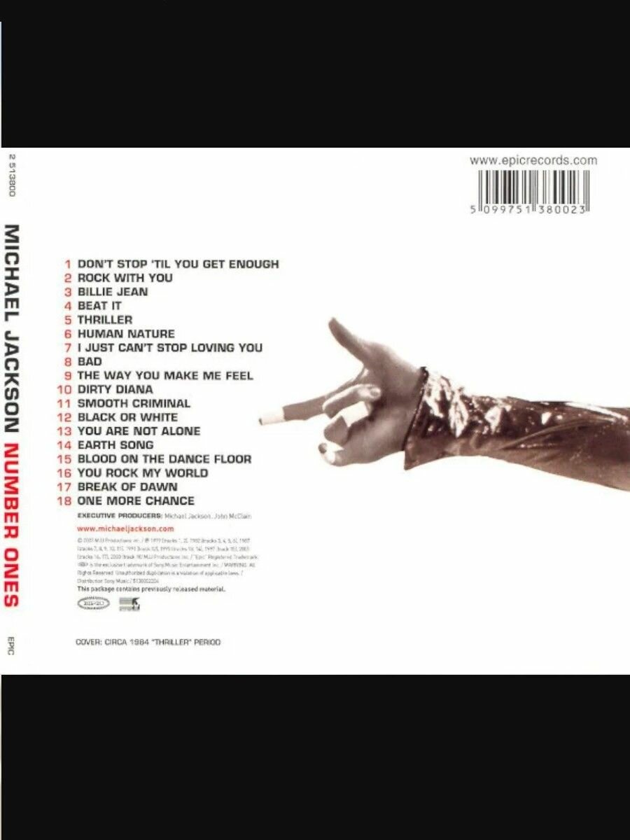 Виниловая пластинка Michael Jackson - Number Ones (Red Vinyl) (2