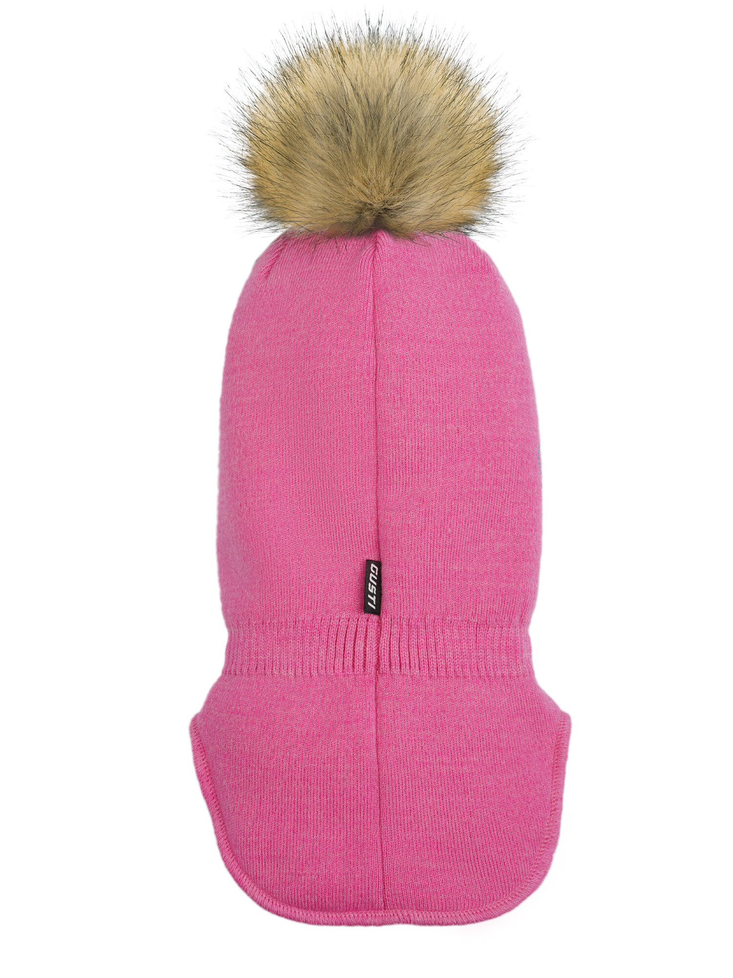 Балаклава GUSTI для девочек, размер 50-52, пурпурный — фото 1