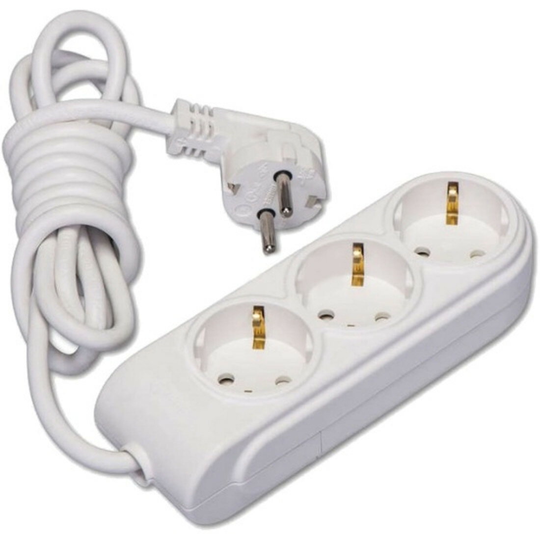 Удлинитель Makel 3х10м с заземл. 16А IP20 защ. шторки, N3210083