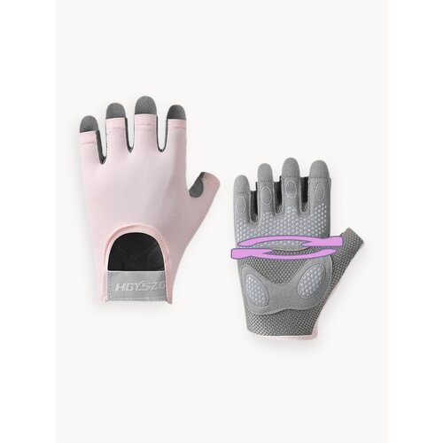 Перчатки спортивные без пальцев для фитнеса и зала