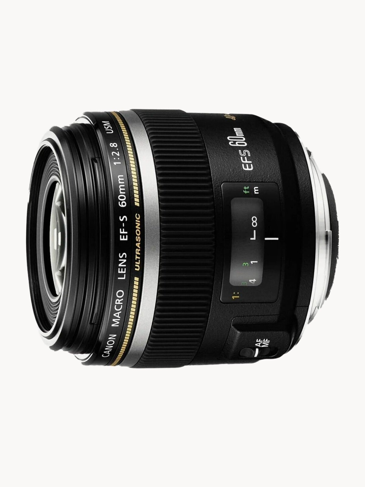 Объектив Canon EF-S 60mm f/2.8 Macro USM, черный