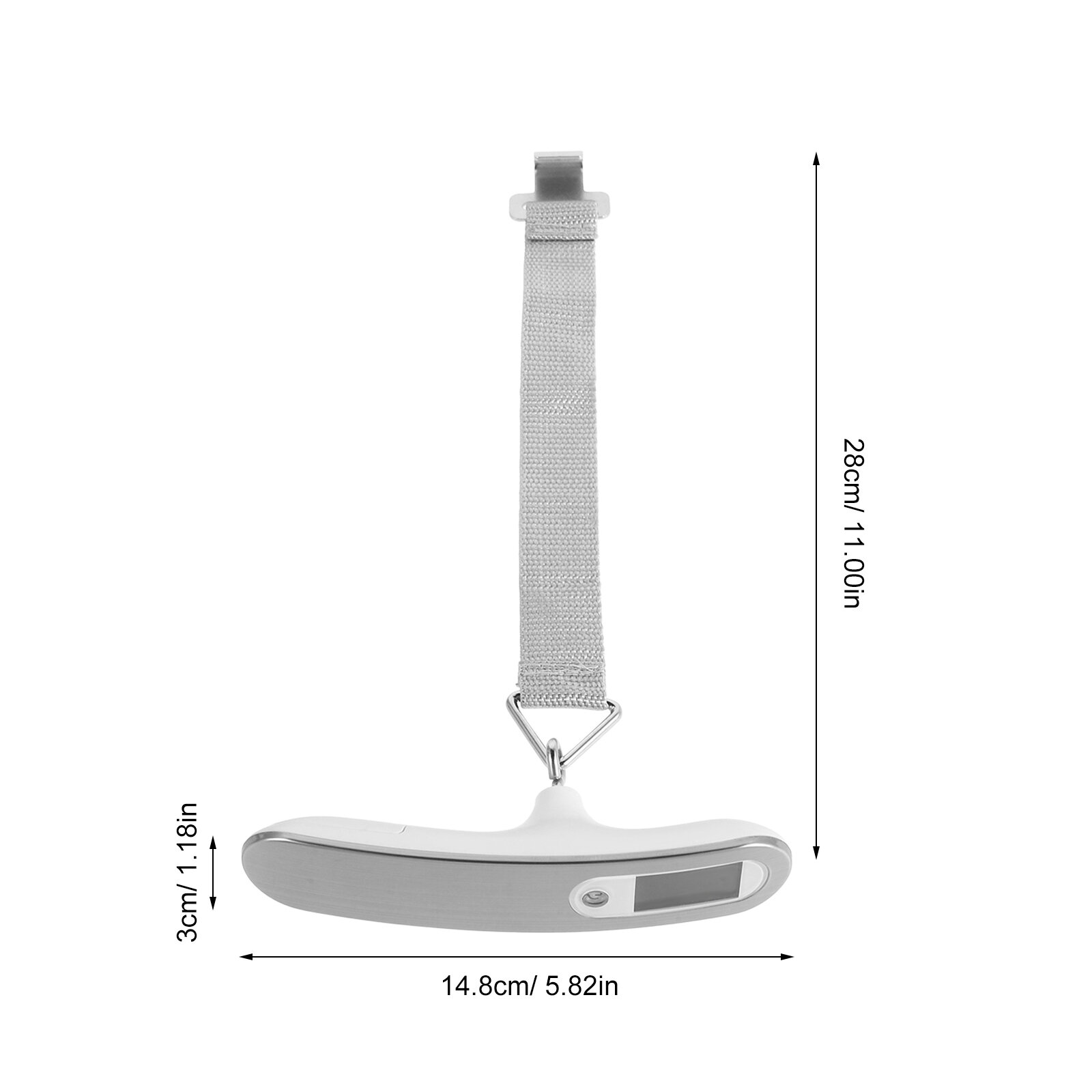 Весы Для Багажа Портативные Мини Цифровые Весы Ручные 19.00X14.80X3.00Cm