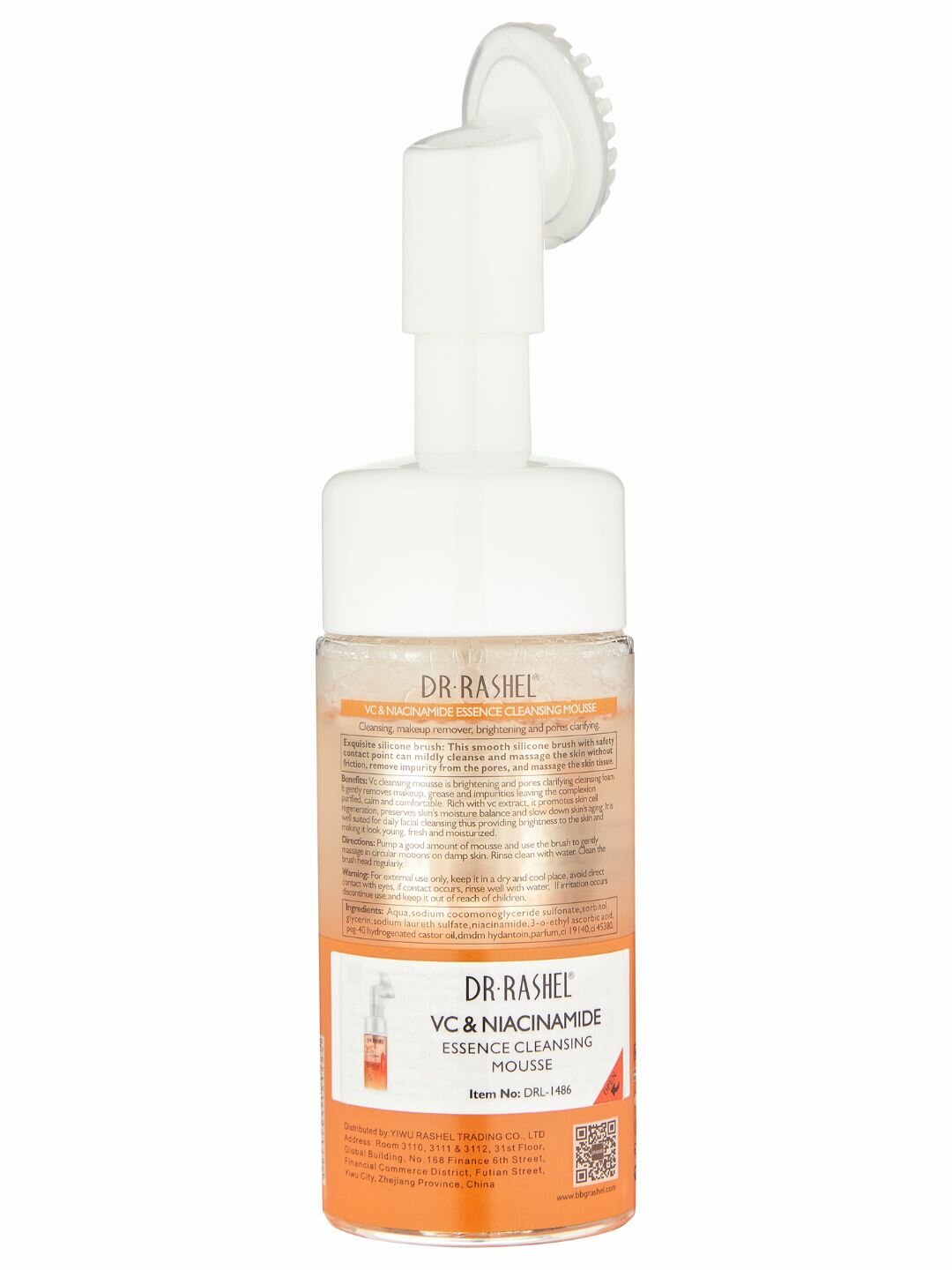 Мусс Dr.Rashel VC & Niacinamide, для очищения, увлажнения и сужения пор, 125мл — фото 1