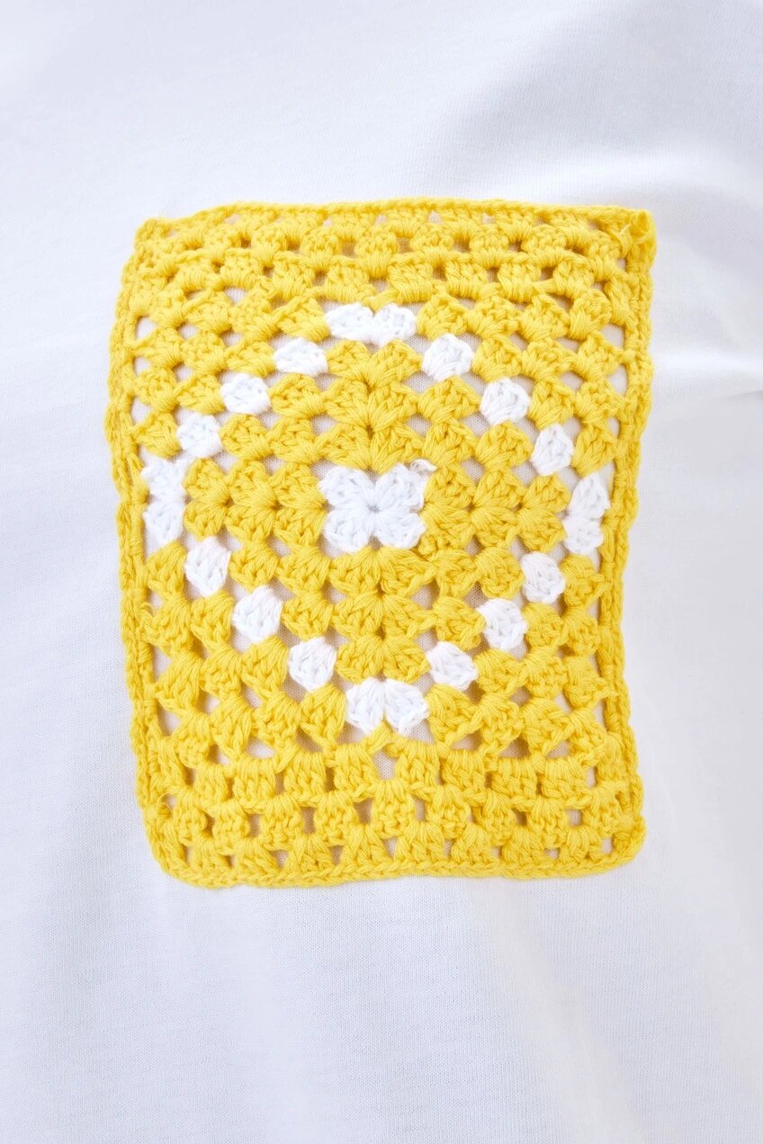 Футболка Selfie, размер XS, белый — фото 1