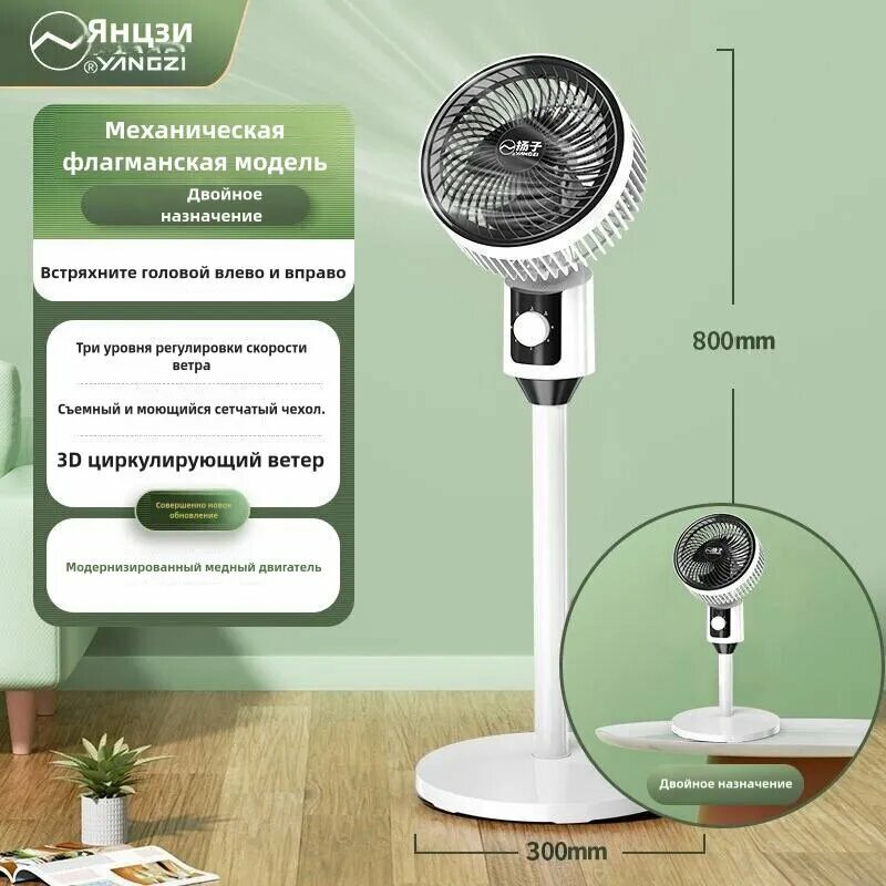 Напольный вентилятор Вентилятор1 белый