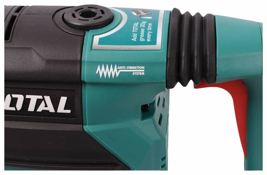 Перфоратор TOTAL TH112386, SDS-Max, 1200 Вт, частота ударов 4860 уд/мин — фото 1