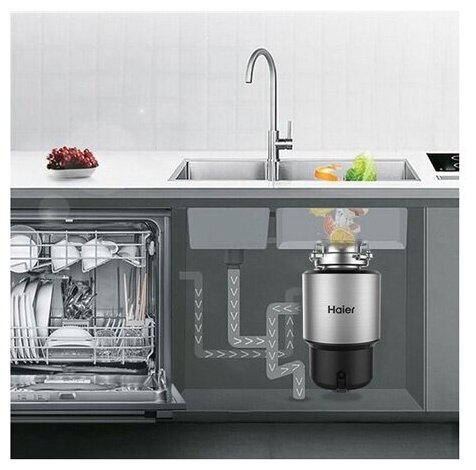 Картинки Измельчители пищевых отходов Haier Измельчитель пищевых отходов Haier HDM-1155S